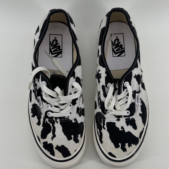Vans Premium Authentic LX Style Cow Print Sneakers Men’s sz 11 - Picture 5 of 10